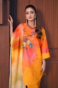 3 Piece Printed Lawn Unstitched Suit CL-42022 A