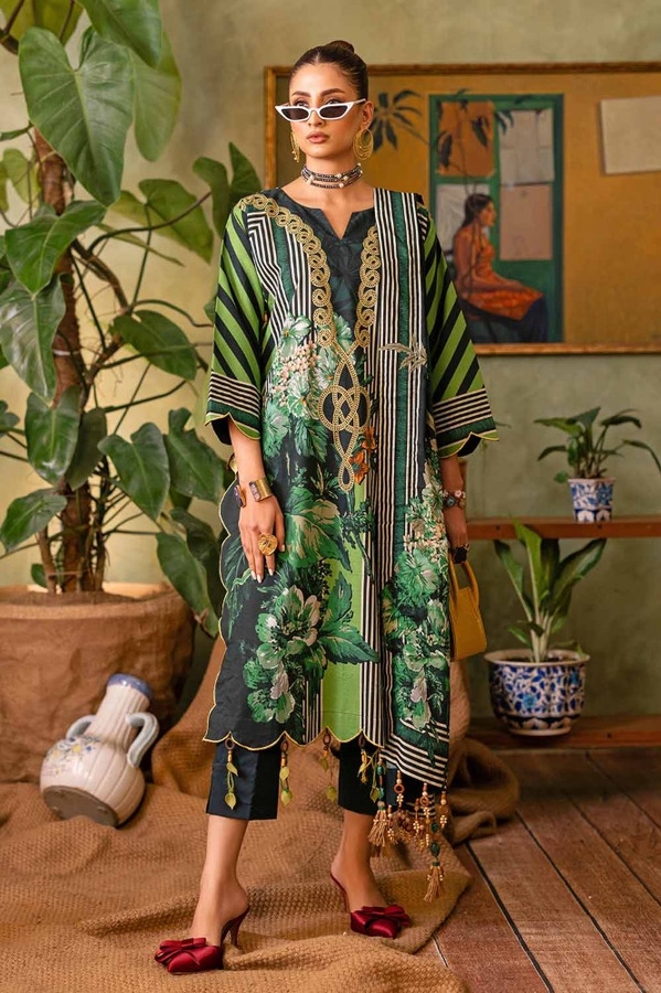 3 Piece Printed Lawn Unstitched Suit CL-42025