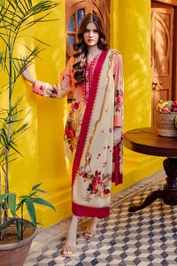 3 Piece Printed Lawn Unstitched Suit CL-42026 A