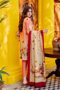 3 Piece Printed Lawn Unstitched Suit CL-42026 A