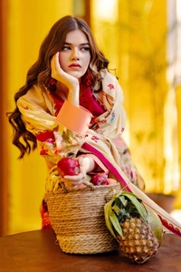 3 Piece Printed Lawn Unstitched Suit CL-42026 A