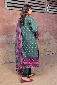 3 Piece Printed Lawn Unstitched Suit CL-42034 A