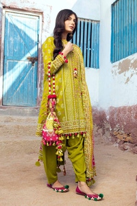 3 Piece Printed Lawn Unstitched Suit CL-42036 A
