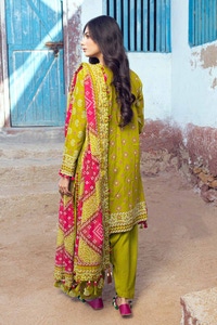 3 Piece Printed Lawn Unstitched Suit CL-42036 A