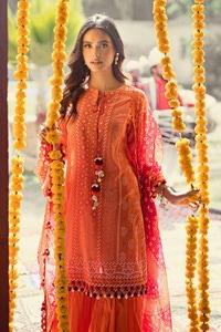 3 Piece Printed Lawn Unstitched Suit CL-42036 B