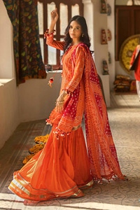 3 Piece Printed Lawn Unstitched Suit CL-42036 B
