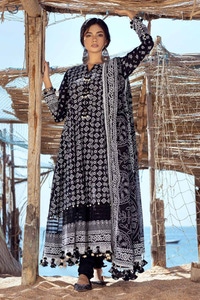 3 Piece Lacquer Printed Lawn Unstitched Suit CL-42039 A