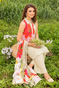 3 Piece Unstitched Printed Lawn Suit CL-42046 A