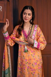 3 Piece Printed Lawn Unstitched Suit CL-42050 B