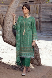 3 Piece Printed Lawn Unstitched Suit CL-42060 A