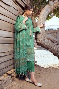 3 Piece Printed Lawn Unstitched Suit CL-42060 A