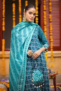 3 Piece Printed Lawn Unstitched Suit CL-42061 B