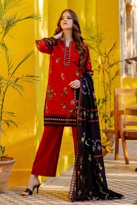3 Piece Printed Lawn Unstitched Suit CL-42064 B
