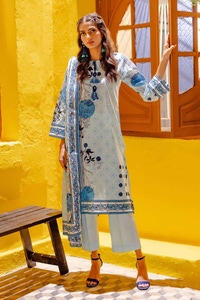 3 Piece Printed Lawn Unstitched Suit CL-42065 B