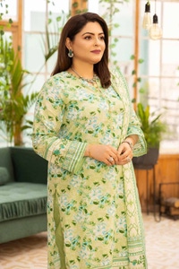 3 Piece Printed Lawn Unstitched Suit CL-42077 B