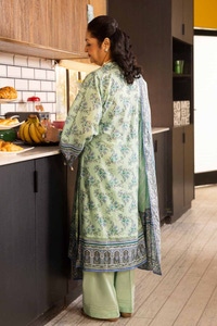 3 Piece Printed Lawn Unstitched Suit CL-42079 A