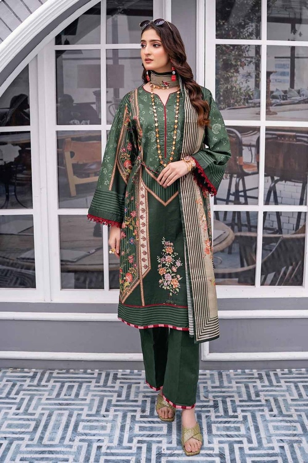 3 Piece Printed Lawn Unstitched Suit CL-42084