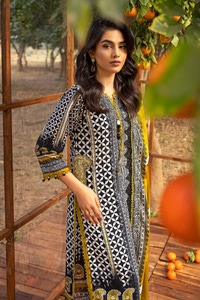 3 Piece Printed Embroidered Lawn Unstitched Suit CL-42089