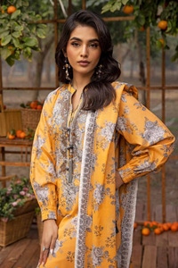 3 Piece Printed Embroidered Lawn Unstitched Suit CL-42090