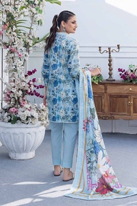 3 Piece Printed Lawn Unstitched Suit CL-42100 B