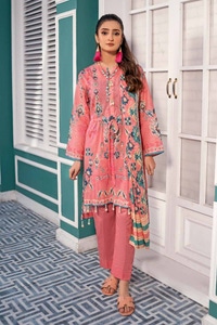 3 Piece Printed Lawn Unstitched Suit CL-42124