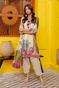 3 Piece Printed Lawn Unstitched Suit CL-42137