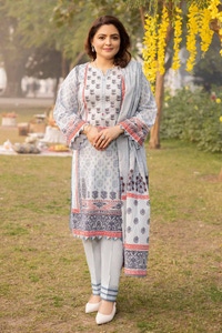 3 Piece Printed Lawn Unstitched Suit CL-42138 A