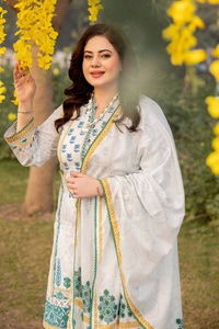 3 Piece Printed Lawn Unstitched Suit CL-42138 B