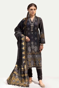 3 Piece Unstitched Printed Lawn Suit CL-42140