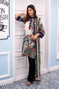 3 Piece Printed Lawn Unstitched Suit CL-42171