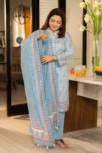3 Piece Printed Lawn Unstitched Suit CL-42194 A