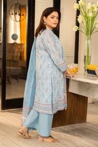 3 Piece Printed Lawn Unstitched Suit CL-42194 A