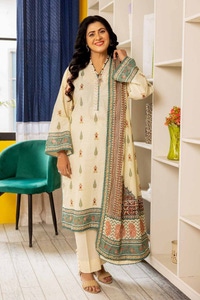 3 Piece Printed Lawn Unstitched Suit CL-42196 B