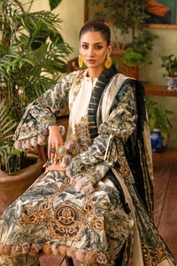 3 Piece Printed Lawn Unstitched Suit CL-42202