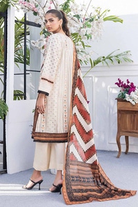 3 Piece Printed Lawn Unstitched Suit CL-42204 B