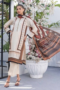 3 Piece Printed Lawn Unstitched Suit CL-42204 B