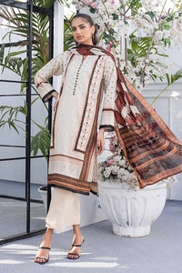 3 Piece Printed Lawn Unstitched Suit CL-42204 B