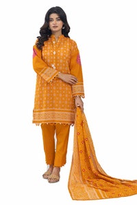 3 Piece Unstitched Printed Lawn Suit CL-42286 B