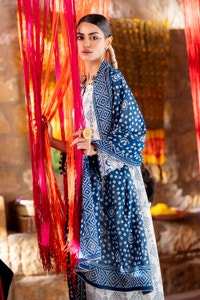 3 Piece Unstitched Printed Lawn Suit CL-42316 B