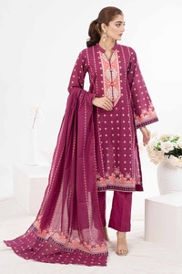 3 Piece Unstitched Printed Lawn Suit CLP-32242