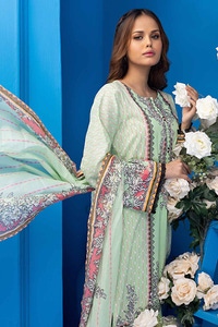 3 Piece Unstitched Printed Lawn Suit CLP-32243 A
