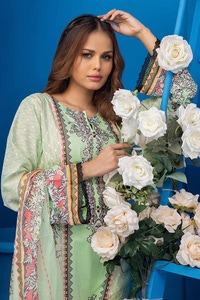 3 Piece Unstitched Printed Lawn Suit CLP-32243 A