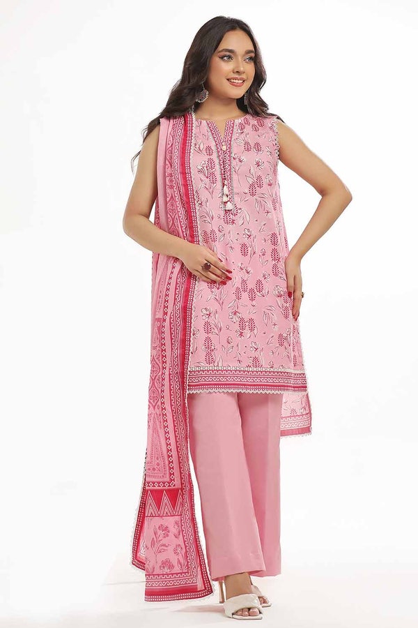 3 Piece Unstitched Printed Lawn Suit CLP-32272 B