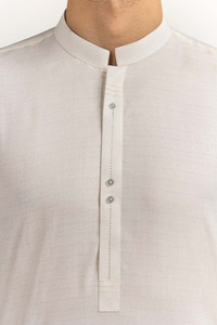 Cream Basic Suit SK-S24-003