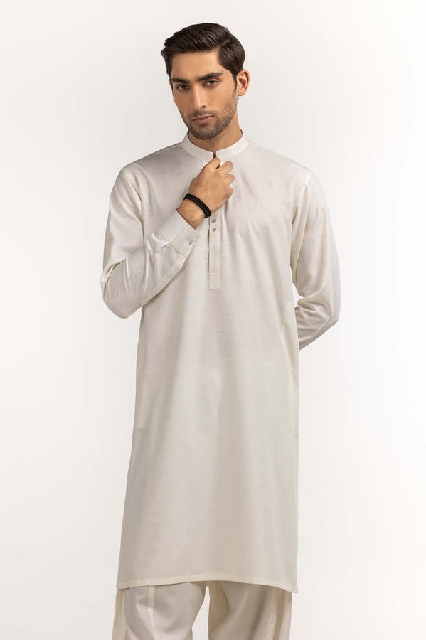 Cream Basic Suit SK-S24-003