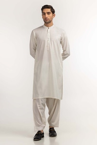 Cream Basic Suit SK-S24-003