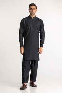 Dark Green Embroidered Suit SK-E23-014
