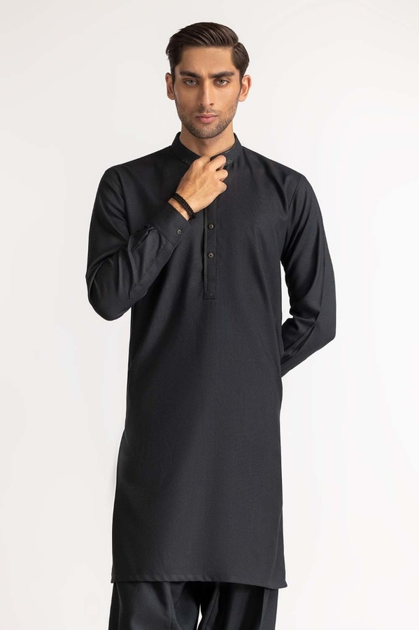 Dark Green Embroidered Suit SK-E23-014