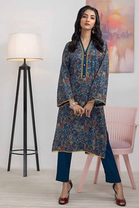 Printed Dhanak Unstitched Shirt WNSS-32006