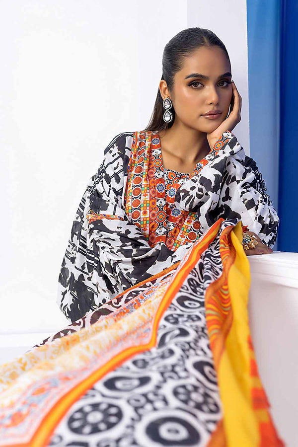 3 Piece Printed Lawn Unstitched Suit CL-32475